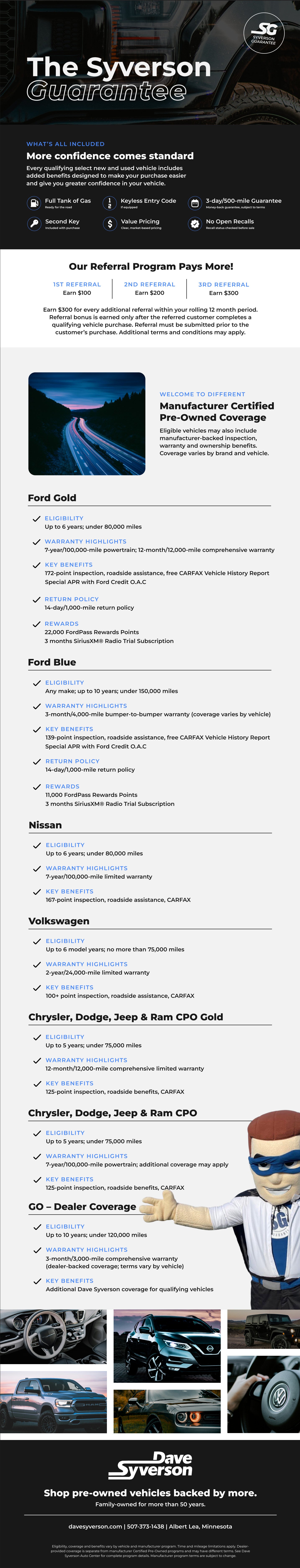 Dave Syverson Volkswagen, Inc. in Albert Lea MN